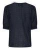 LA ROUGE ApS Emma Short Sleeve Top Short Sleeve Top Navy