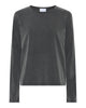 LA ROUGE ApS Flame L/S T-Shirt T-shirt Dark Grey