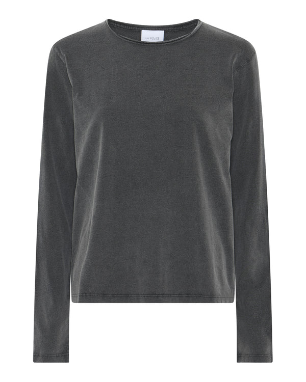 LA ROUGE ApS Flame L/S T-Shirt T-shirt Dark Grey