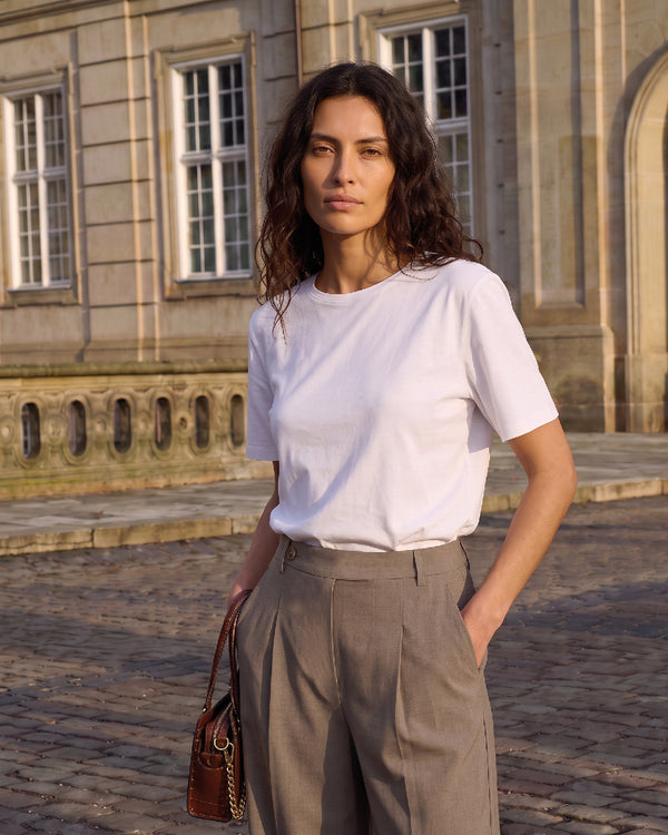 LA ROUGE ApS Flame S/S T-shirt T-shirt White