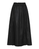 LA ROUGE ApS Gudrun Leather Skirt Skirt Black