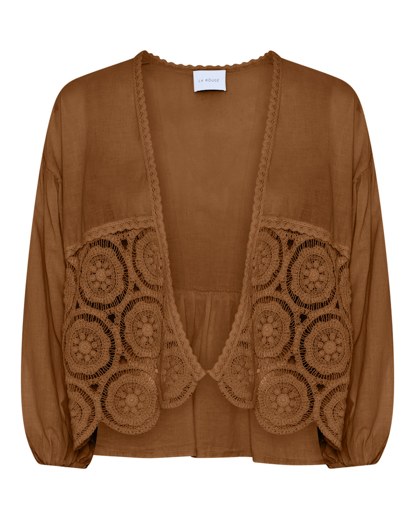 LA ROUGE ApS Hannah Cardigan Cardigan Earth