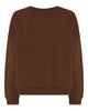 LA ROUGE ApS Henriette Sweatshirt Sweatshirt Dark Brown