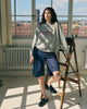 LA ROUGE ApS Henriette Sweatshirt Sweatshirt Grey Melange