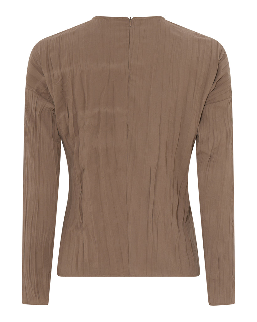 LA ROUGE ApS Jake Blouse Blouse Dark Sand