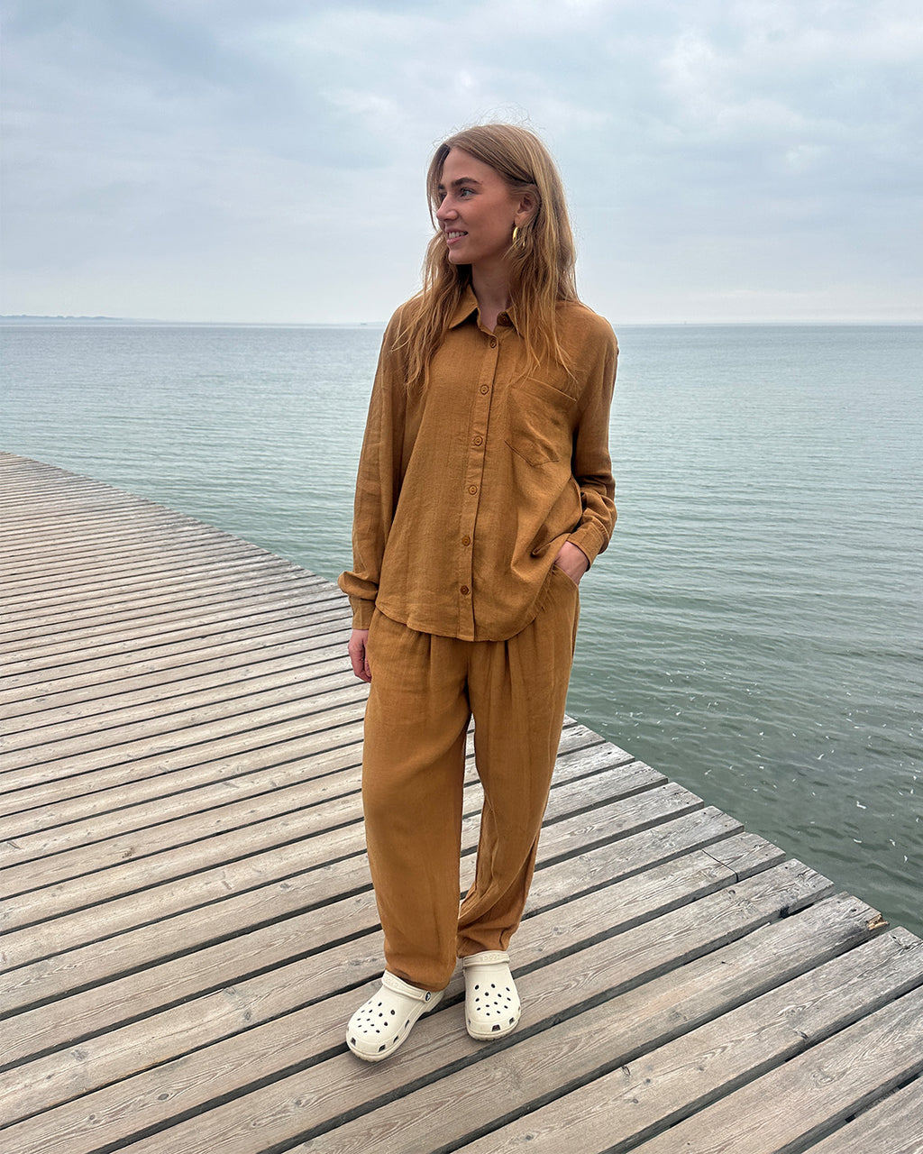 LA ROUGE ApS Jannie Shirt Shirt Earth