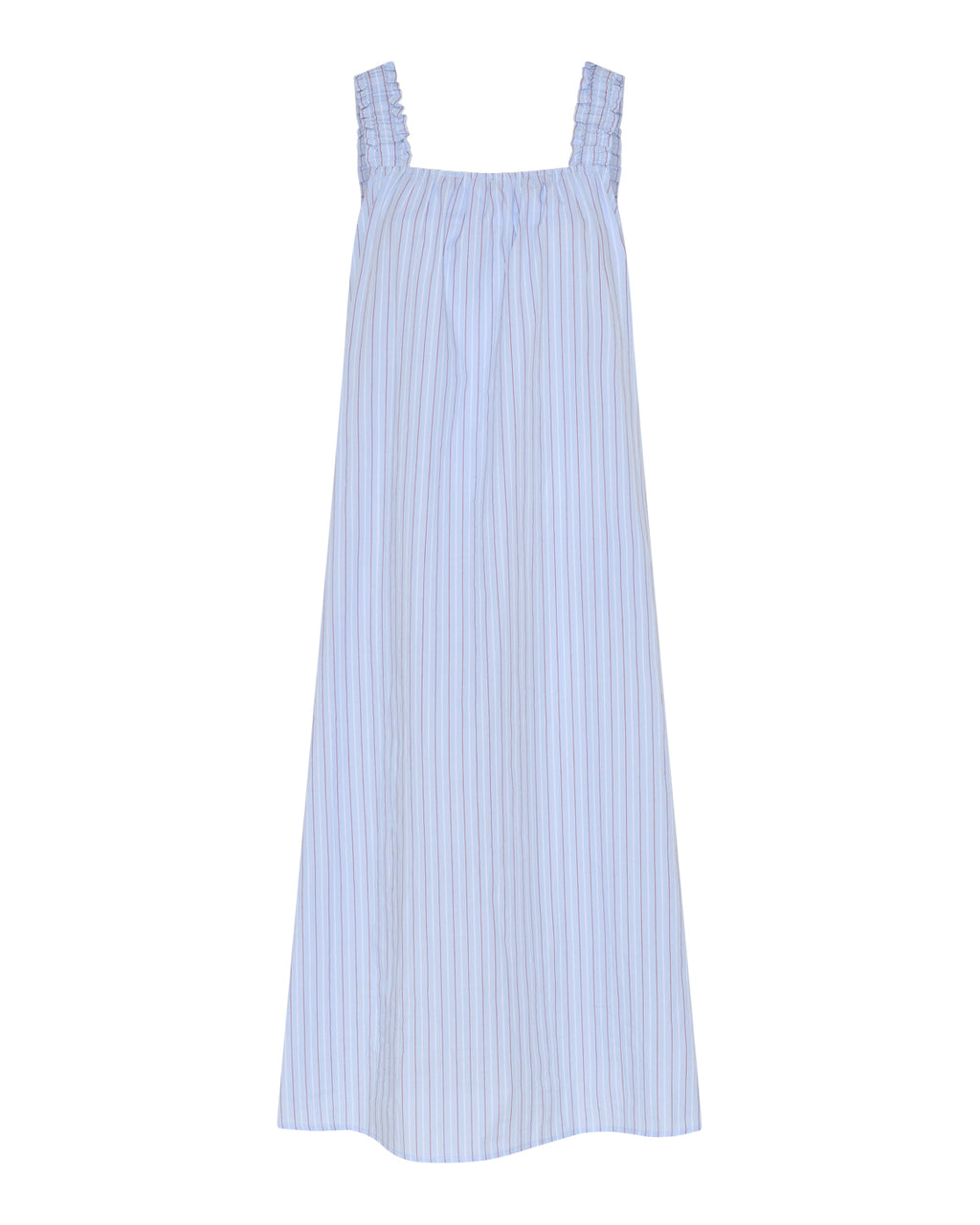 LA ROUGE ApS Josephine Dress Dress Red/Blue Stripe