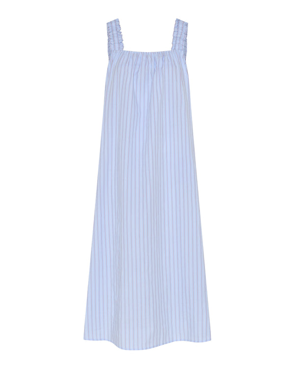 LA ROUGE ApS Josephine Dress Dress Red/Blue Stripe