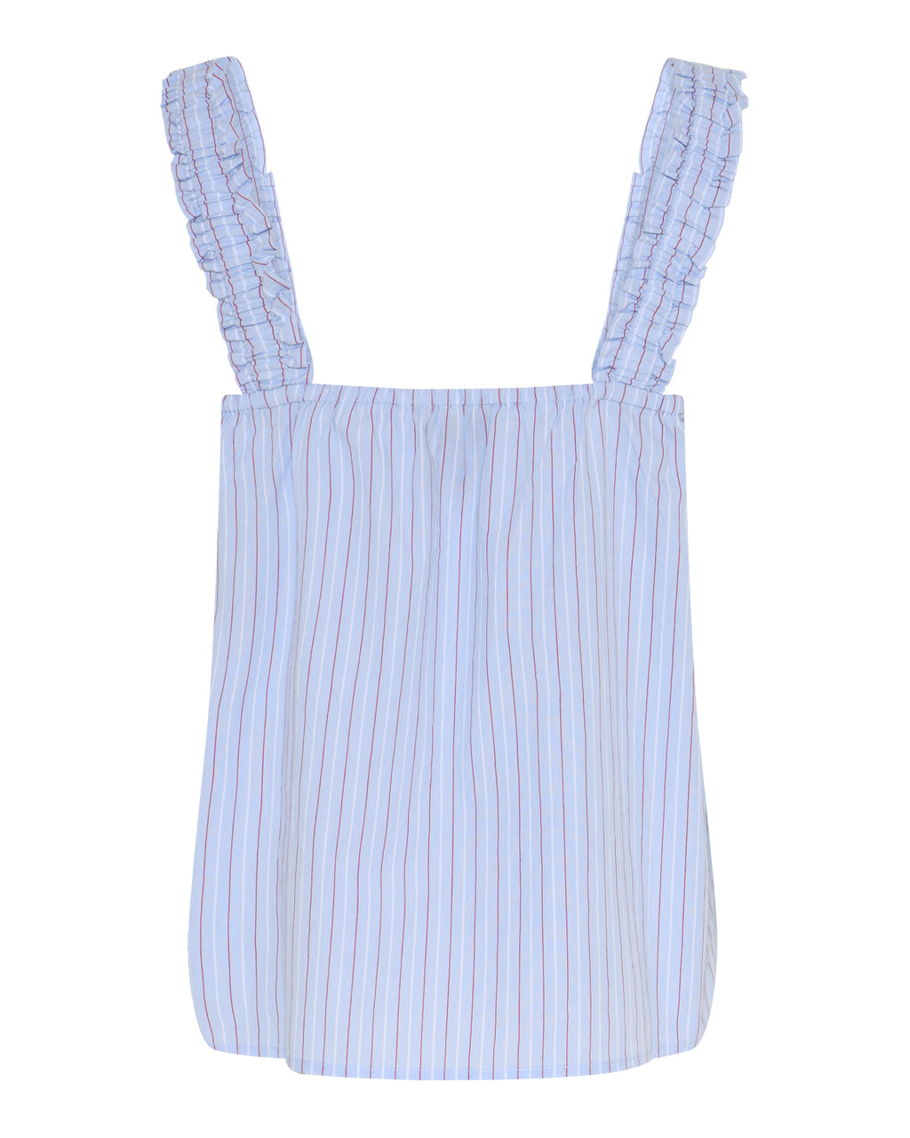 LA ROUGE ApS Josephine Top Top Red/Blue Stripe