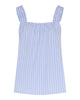 LA ROUGE ApS Josephine Top Top Red/Blue Stripe