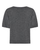 LA ROUGE ApS Julie S/S Knit Knit Dark Grey Melange