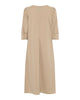 LA ROUGE ApS Kamilla S/S Dress Dress Dark Sand