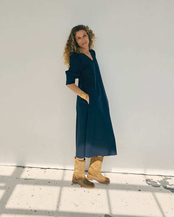 LA ROUGE ApS Kamilla S/S Dress Dress Navy