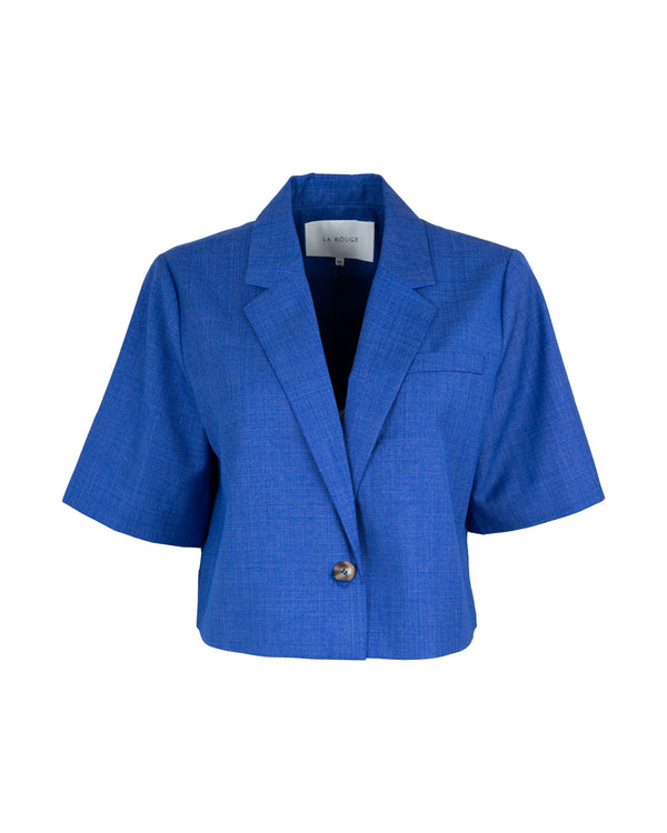 LA ROUGE ApS Karen S/S Blazer Jacket Blue