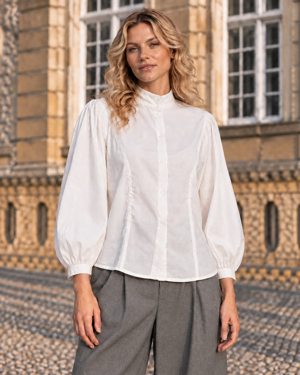 LA ROUGE ApS Karin Blouse Blouse White