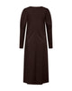 LA ROUGE ApS Katinka Dress Dress Dark Brown