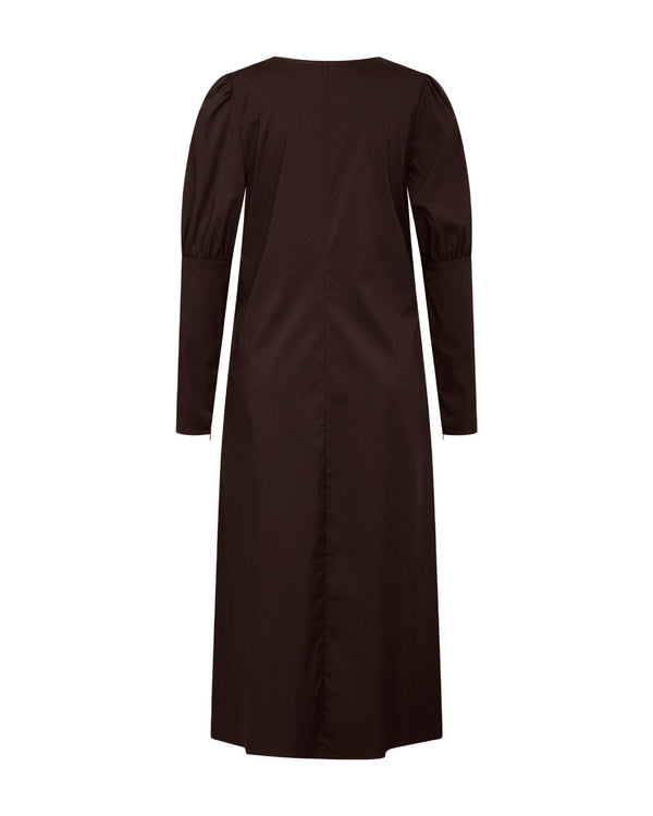 LA ROUGE ApS Katinka Dress Dress Dark Brown