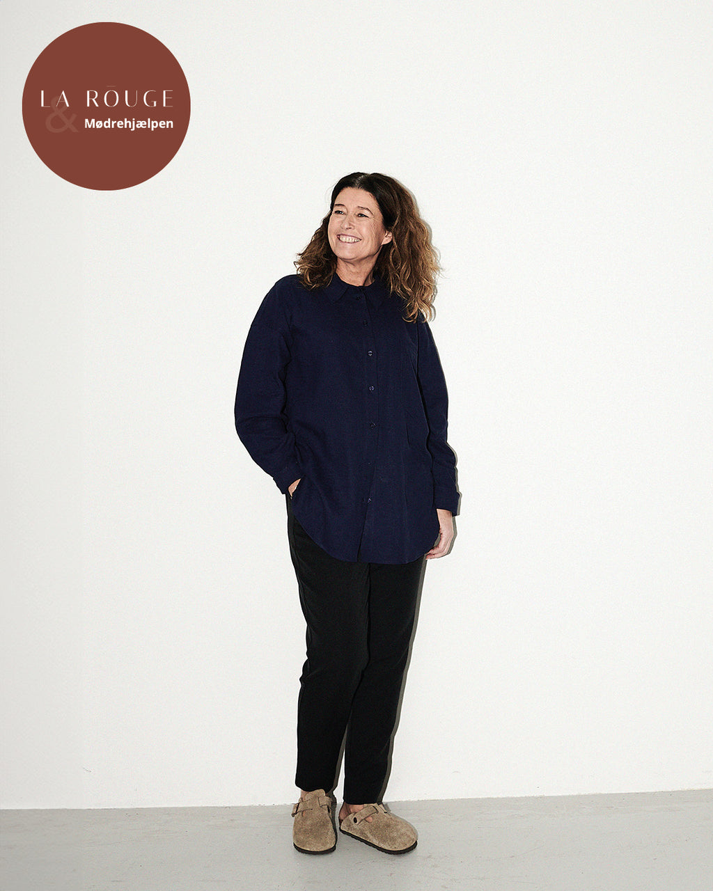 LA ROUGE ApS LR/RL - Bjørg Shirt Shirt Navy