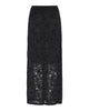 LA ROUGE ApS Lace Skirt Skirt Black