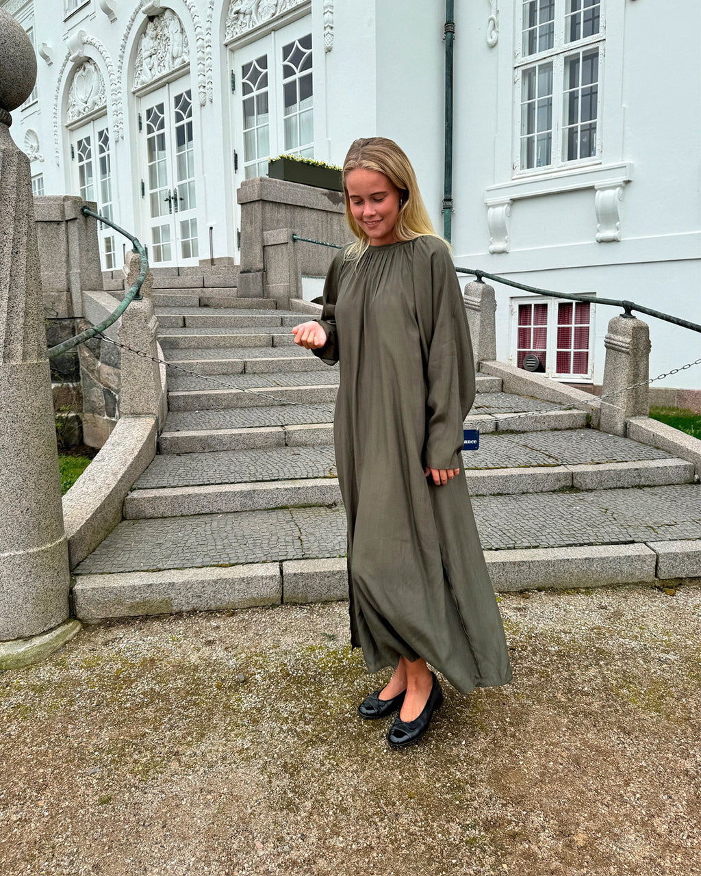 LA ROUGE ApS Lea Dress Dress Army Green