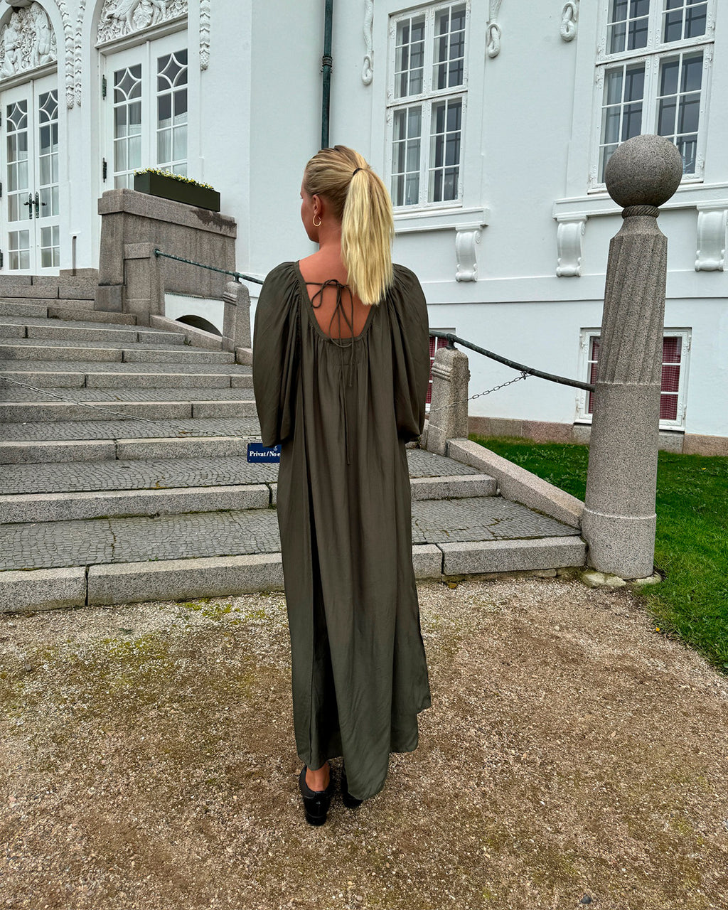 LA ROUGE ApS Lea Dress Dress Army Green