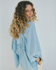 LA ROUGE ApS Lea Shirt Oversize Shirt Light Blue