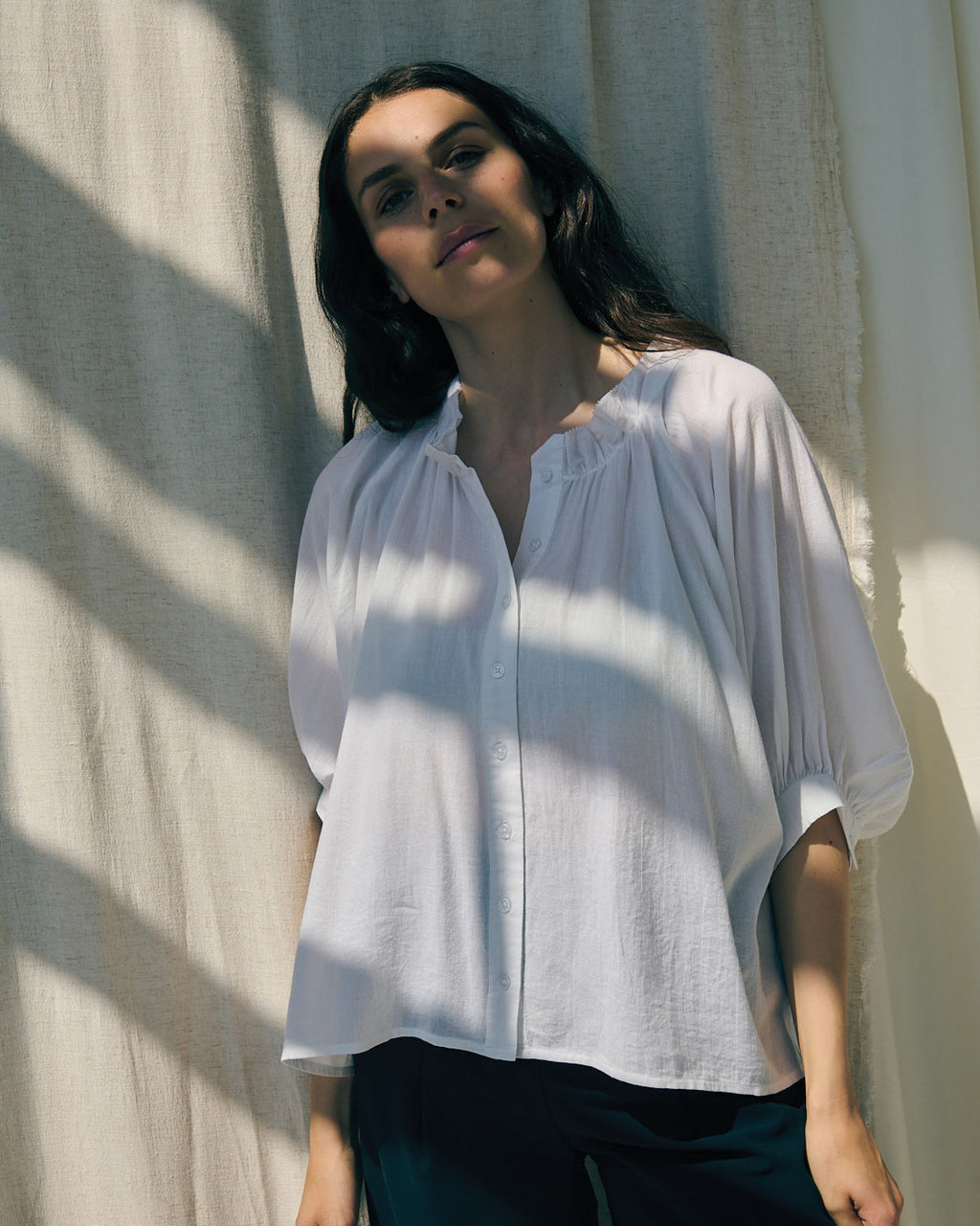 LA ROUGE ApS Lea Shirt Oversize Shirt White
