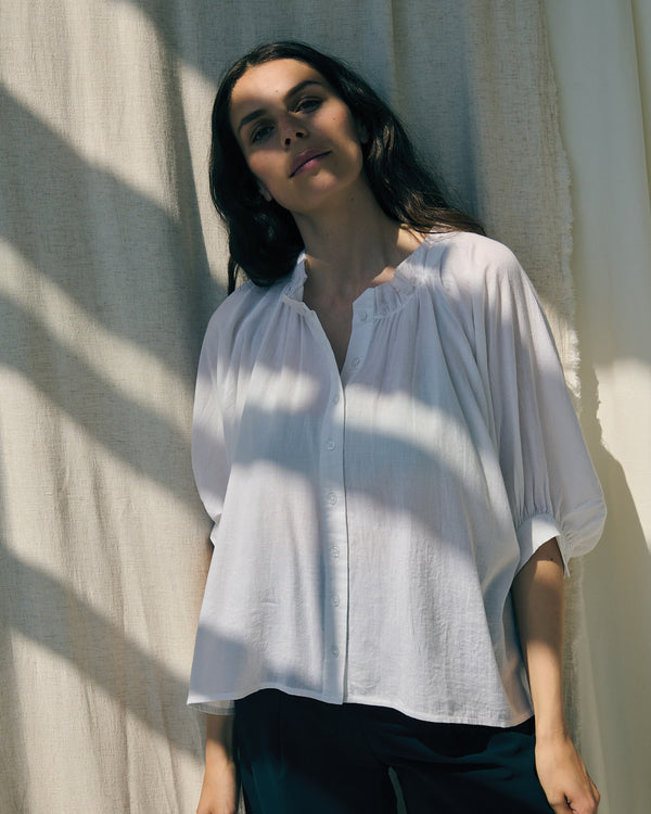 LA ROUGE ApS Lea Shirt Oversize Shirt White