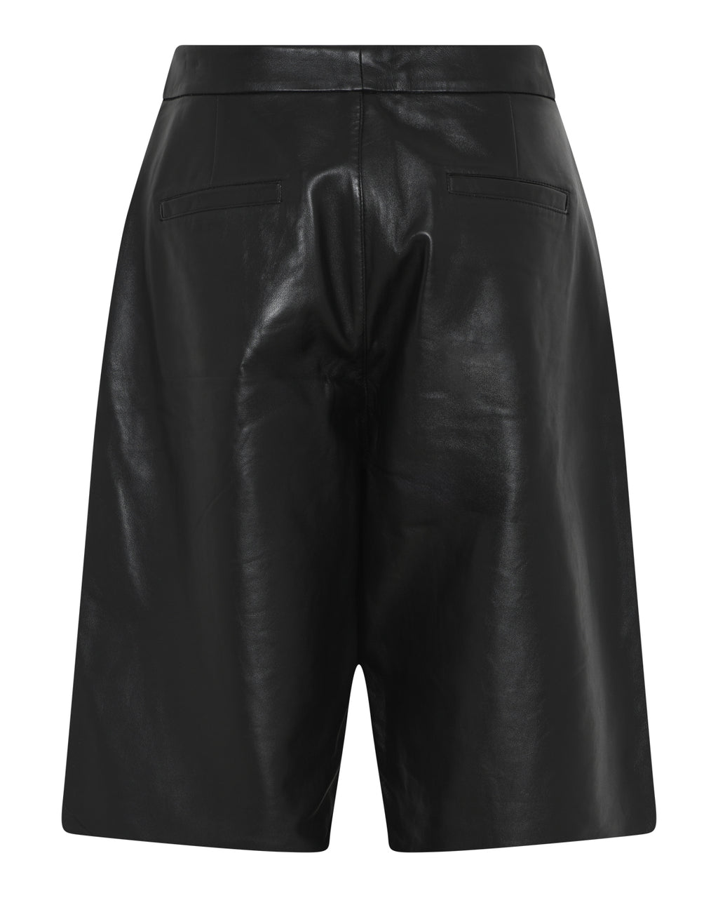 LA ROUGE ApS Lena Lamb Bermuda Pants Black