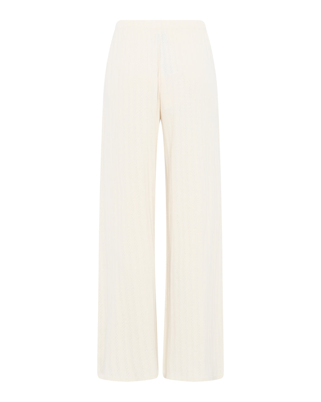 LA ROUGE ApS Lene Pointelle set w. cardigan  Off White