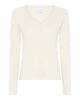 LA ROUGE ApS Lene Pointelle set w. cardigan  Off White