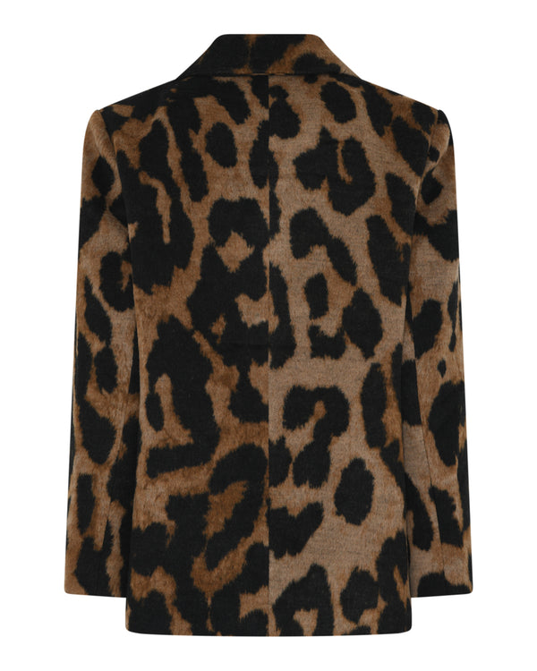 LA ROUGE ApS Leo Blazer Blazer Leopard