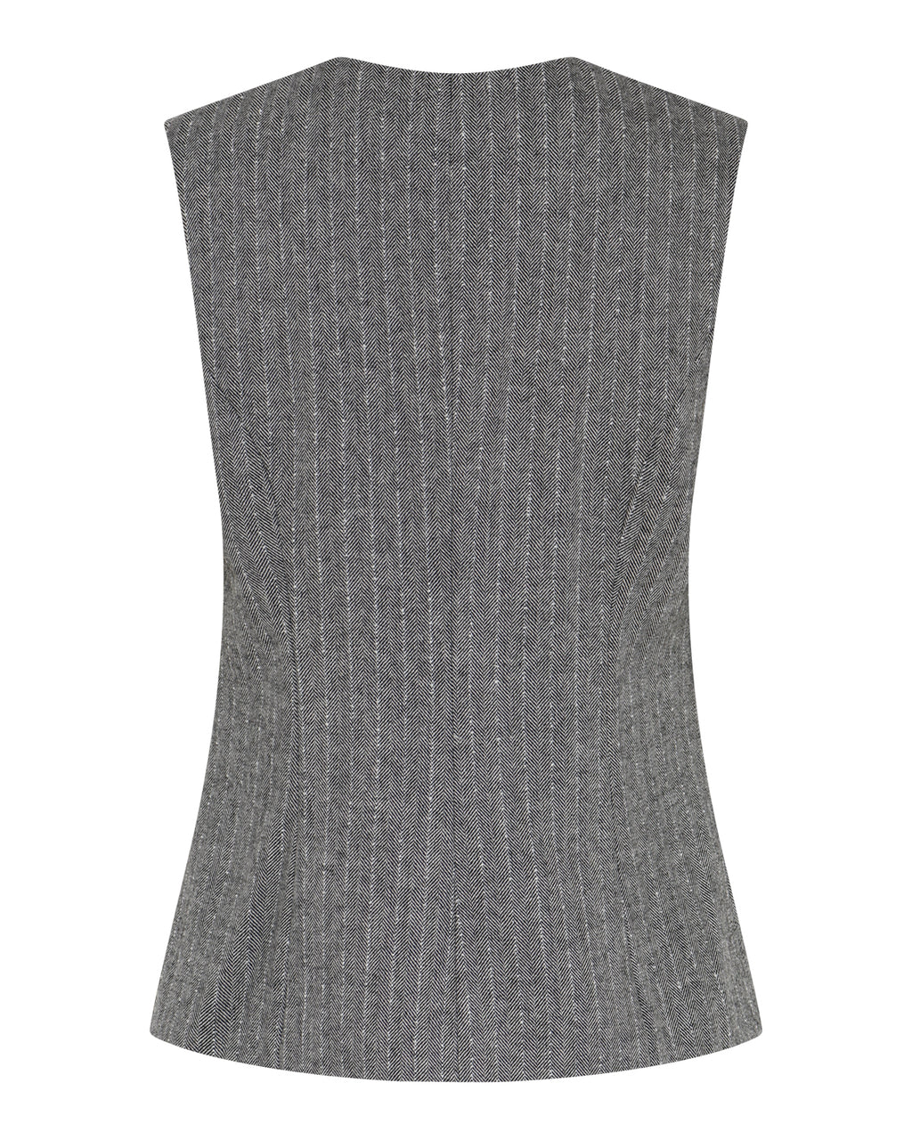 LA ROUGE ApS Lily Waistcoat Coat Black/White