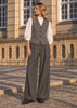 LA ROUGE ApS Lily Waistcoat Coat Black/White