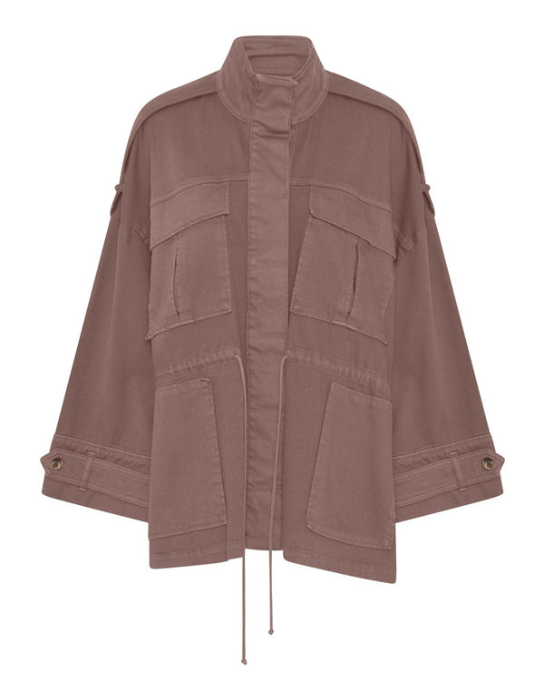 LA ROUGE ApS Line Jacket  Soil Brown