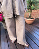 LA ROUGE ApS Line Pants  Soil Brown