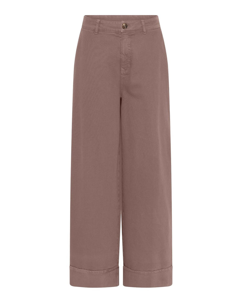 LA ROUGE ApS Line Pants  Soil Brown