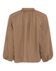 LA ROUGE ApS Line Shirt Blouse Khaki
