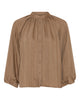 LA ROUGE ApS Line Shirt Blouse Khaki