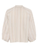 LA ROUGE ApS Line Shirt Blouse Sand Melange