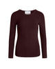 LA ROUGE ApS NOOS - Lisa L/S t-shirt T-shirt Aubergine