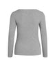 LA ROUGE ApS Lisa L/S t-shirt T-shirt Grey Melange