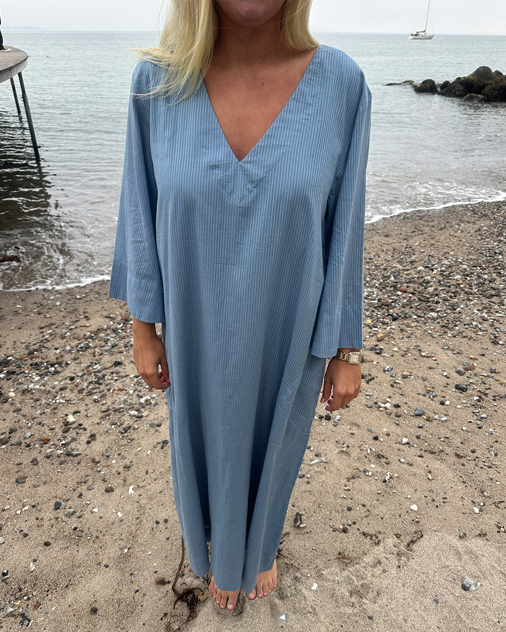 LA ROUGE ApS Liv Dress Dress Dove Blue