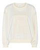 LA ROUGE ApS Lone Logo Sweatshirt Sweatshirt Off White
