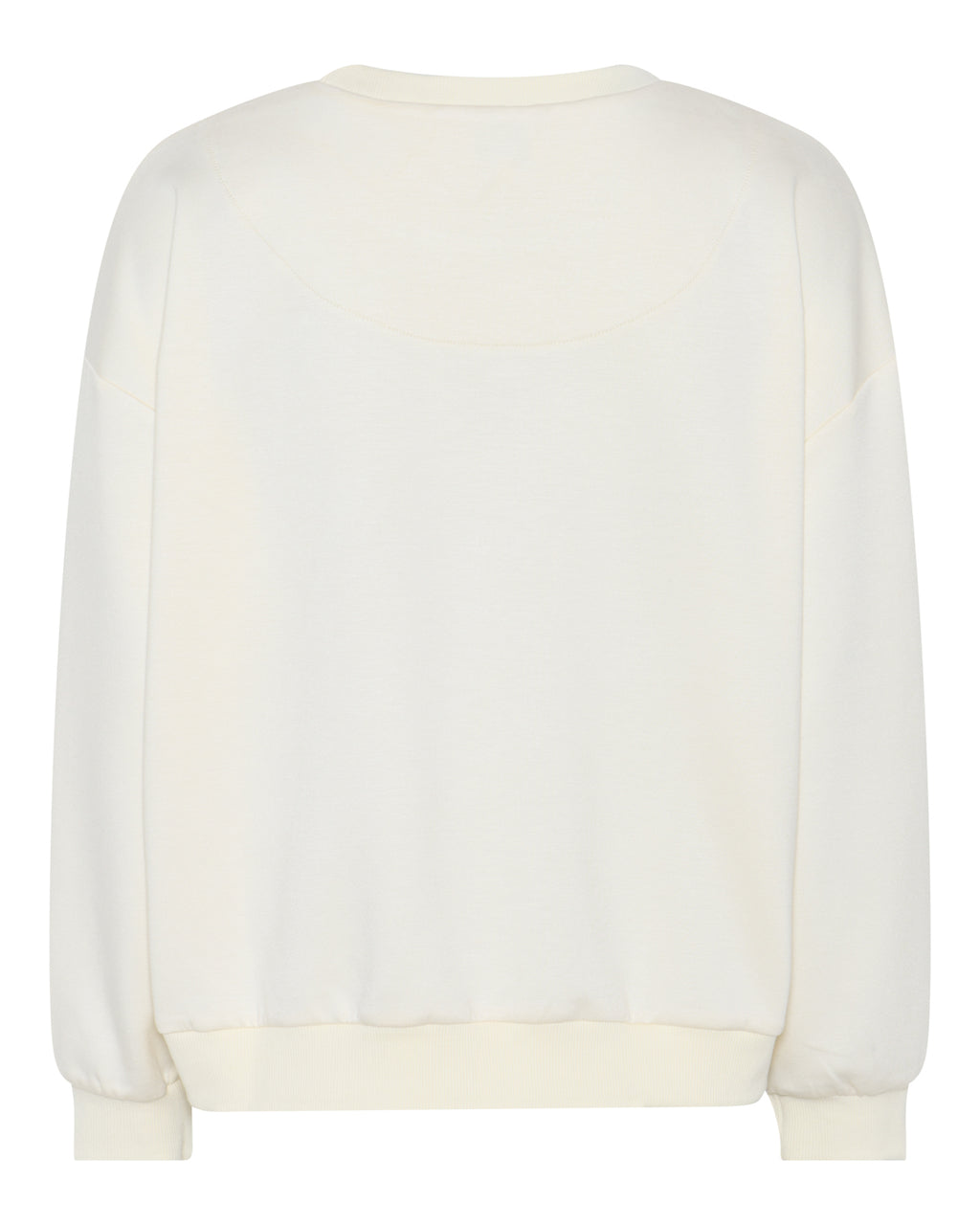 LA ROUGE ApS Lone Logo Sweatshirt Sweatshirt Off White