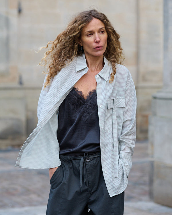LA ROUGE ApS Lotta Top Top Dark Grey