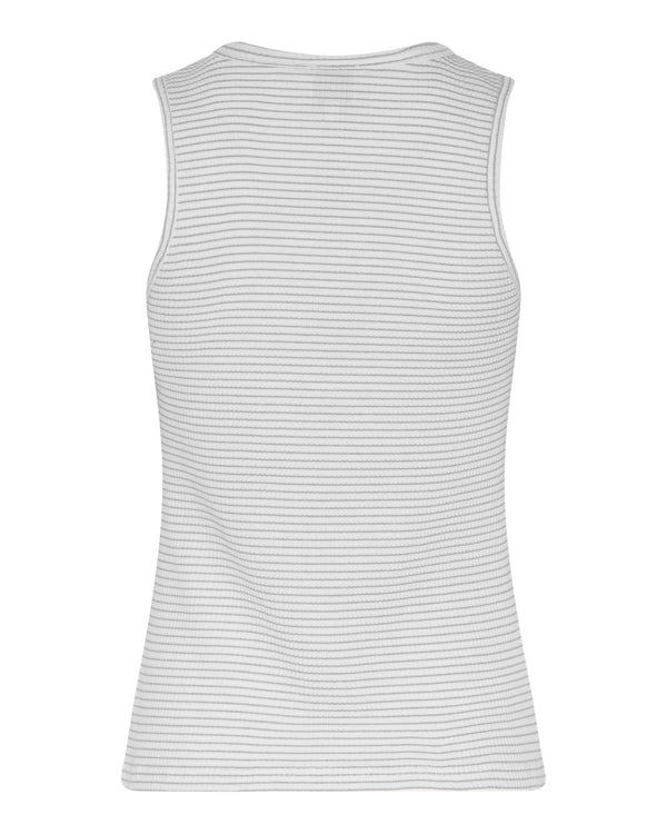 LA ROUGE ApS Lotte Singlet Singlet top Black/White Stripe