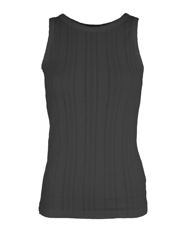 LA ROUGE ApS Lotus Singlet Singlet top Black