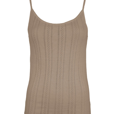 LA ROUGE ApS NOOS - Lotus Strop Top Strop Top Sand