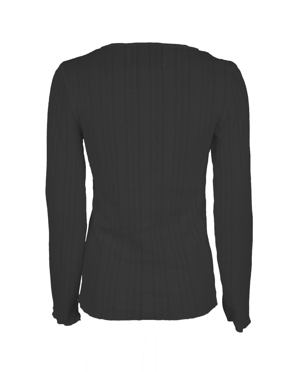 LA ROUGE ApS NOOS - Lotus T-shirt L/S T-shirt Black